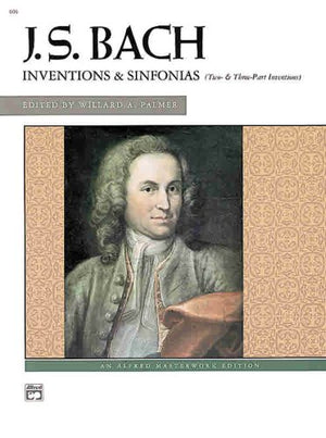 J.S. Bach Inventions & Sinfonias (Two & Threepart Inventions),New