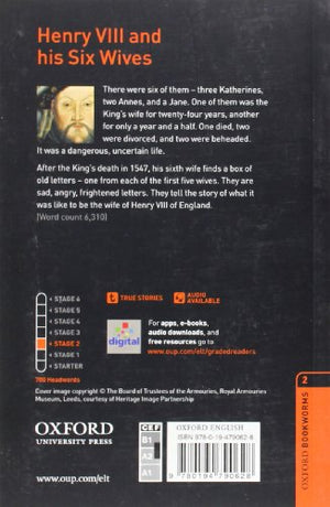 Henry Viii & Six Wives (Oxford Bookworms Library),New