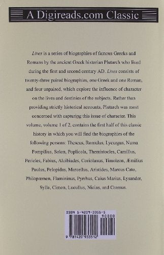Plutarch's Lives: The Dryden Translation (1),Used