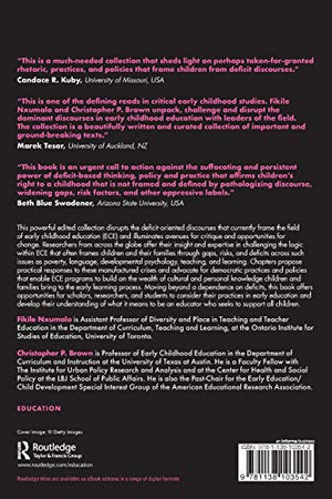 Disrupting and Countering Deficits in Early Childhood Education,Used