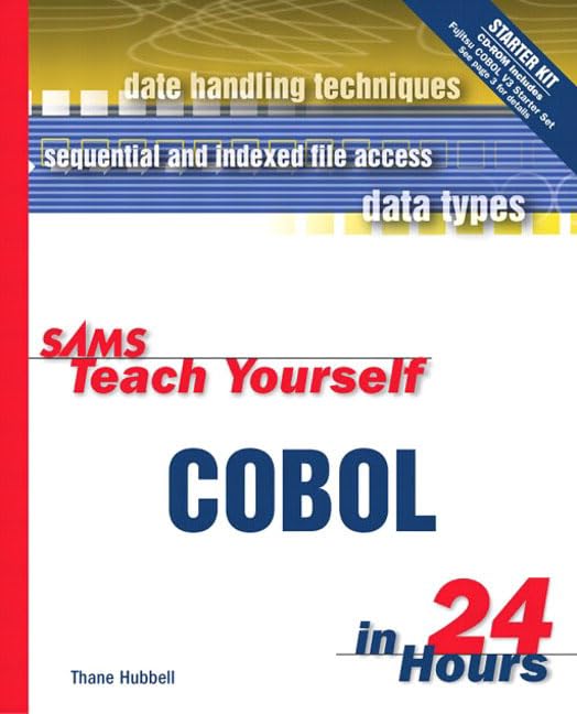 Sams Teach Yourself Cobol in 24 Hours,Used