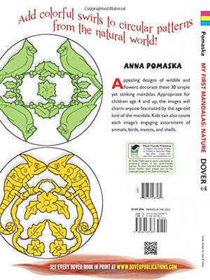 My First MandalasNature Coloring Book (Dover Mandala Coloring Books),Used
