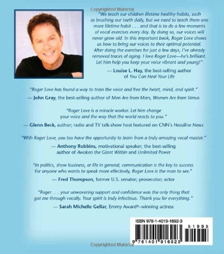 Love Your Voice: Use Your Speaking Voice to Create Success, SelfConfidence, and StarLike Charisma!,Used