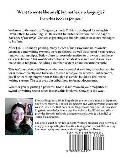 Write English with Tengwar: A Workbook for English General Use (Write Like an Elf),Used