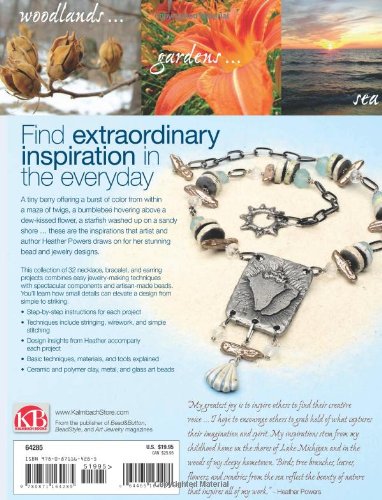 Jewelry Designs from Nature: Woodlands, Gardens, Sea: Art Bead Jewelry Designs Inspired by Nature,Used