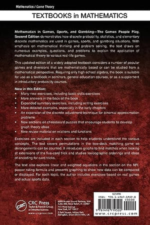 Mathematics In Games, Sports, And Gambling (Textbooks In Mathematics)