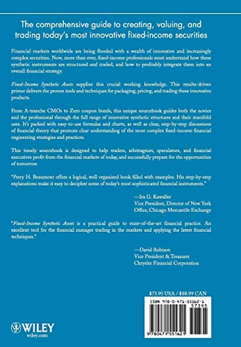Fixedincome Synthetic Assets: Packaging, Pricing, And Trading Strategies For Financial Professionals