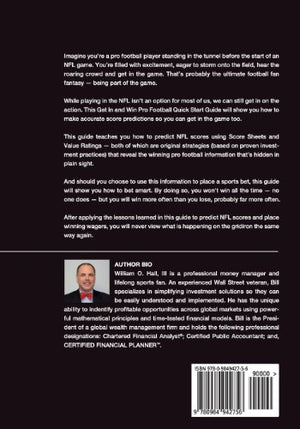 Get In and Win Pro Football Playbook: For Predicting Scores and Placing Winner Wagers By a Wall Street Investment Manager,Used