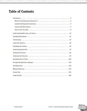 Leveled Text  Dependent Question Stems (Classroom Resources) for Grades K  12,Used