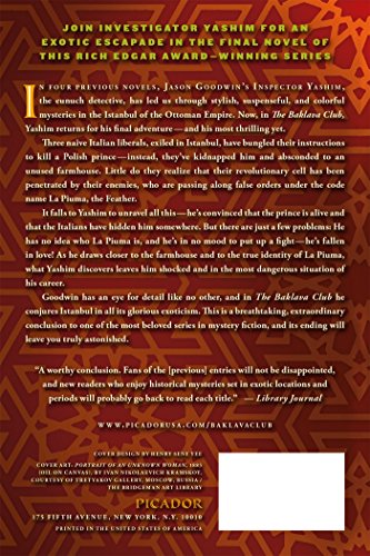 The Baklava Club: A Novel (Investigator Yashim, 5),Used