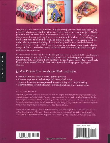 Quilted Projects from Scraps and Stash: Crazy Quilting, Collage, and Embellishments,Used