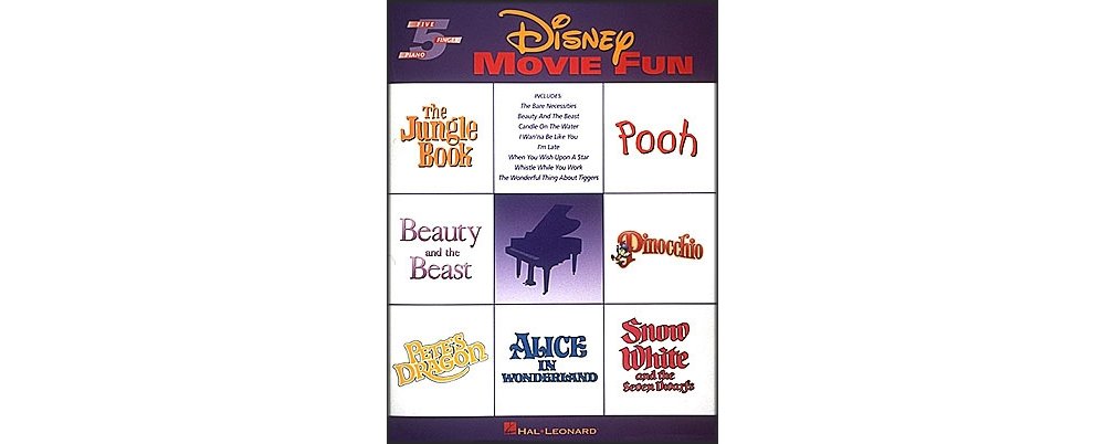 Disney Movie Fun: FiveFinger Piano,Used
