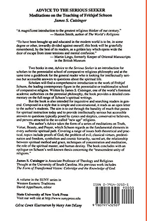 Advice to the Serious Seeker: Meditations on the Teaching of Frithjof Schuon,New