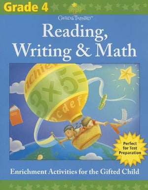 Gifted & Talented: Grade 4 Reading, Writing & Math (Flash Kids Gifted & Talented),Used