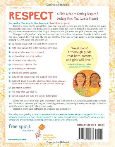 Respect: A Girl's Guide to Getting Respect & Dealing When Your Line Is Crossed,Used