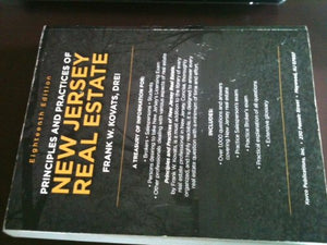 Principles And Practices Of New Jersey Real Estate,Used