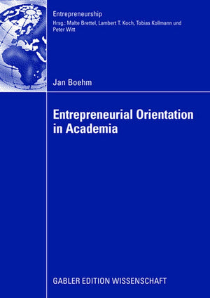 Entrepreneurial Orientation in Academia (Entrepreneurship),Used