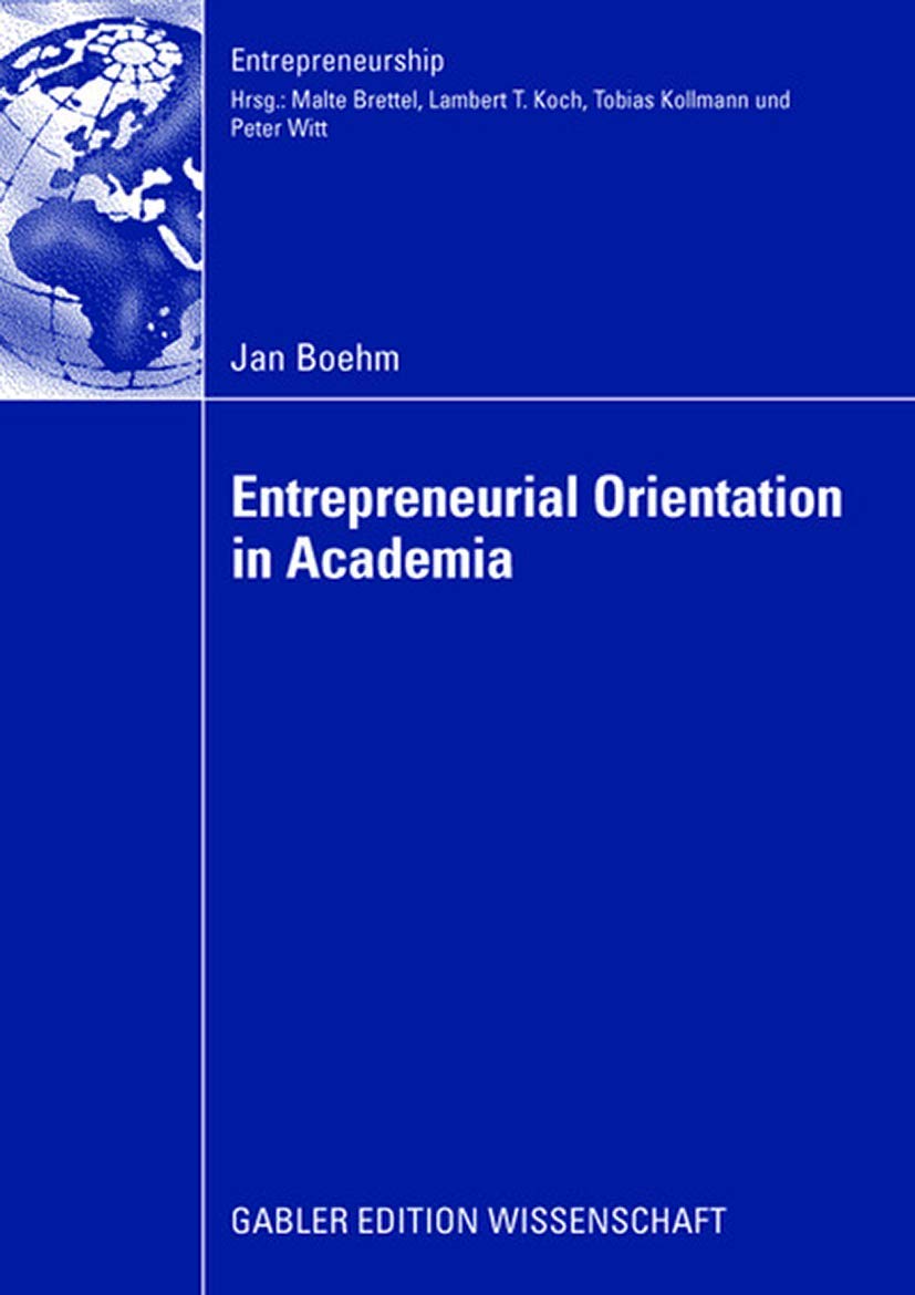 Entrepreneurial Orientation in Academia (Entrepreneurship),Used
