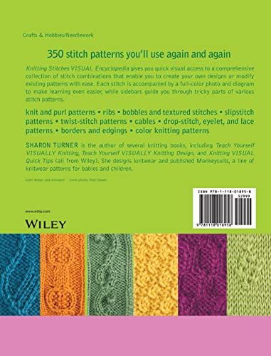 Knitting Stitches Visual Encyclopedia