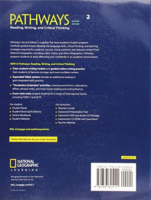 Bundle: Pathways: Reading, Writing, and Critical Thinking 2, 2nd Student Edition + Online Workbook (1year access),Used
