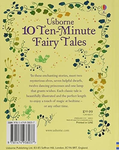 10 TenMinute Fairy Tales (Illustrated Story Collections),Used