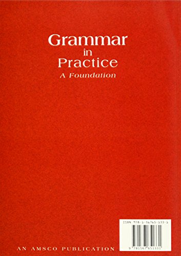Grammar in Practice: A Foundation,New