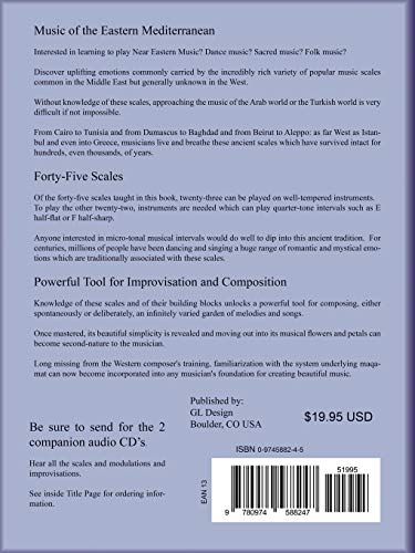 Arabic Musical Scales: Basic Maqam Notation: Basic Maqam Teachings (without CD's),Used