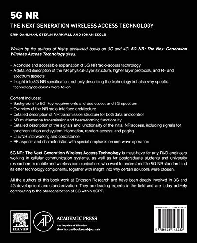 5G NR: The Next Generation Wireless Access Technology,Used