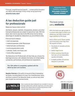 Tax Deductions for Professionals: Pay Less to the IRS,Used