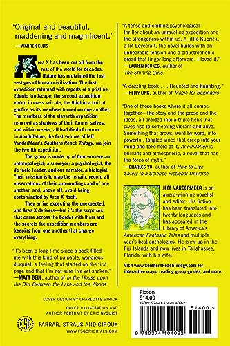 Annihilation: A Novel (The Southern Reach Series, 1),Used