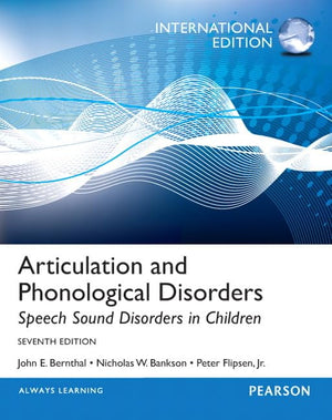 Articulation And Phonological Disorders: Speech Sound Disorders In Children,New