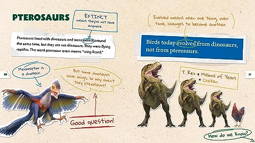 Dino Dana: Dino Field Guide: Pterosaurs And Other Prehistoric Creatures! (Dinosaurs For Kids, Science Book For Kids, Fossils, Pr
