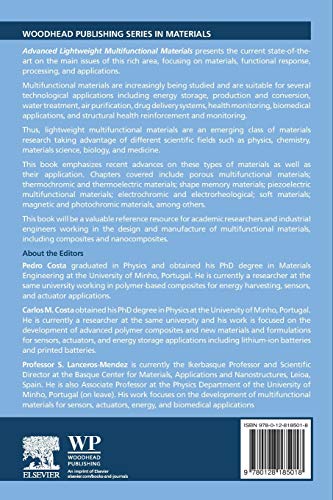 Advanced Lightweight Multifunctional Materials (Woodhead Publishing in Materials),Used