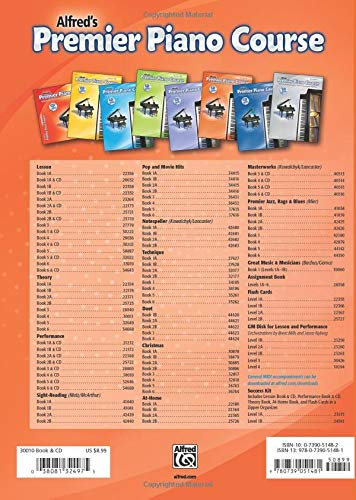 Premier Piano Course Performance, Bk 4: Book & Online Audio (Premier Piano Course, Bk 4),Used