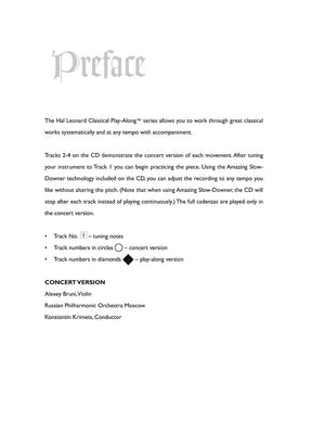 Violin Concerto in A Minor, BWV 1041: Classical PlayAlong Volume 7 (Classical Playalong, 7),Used