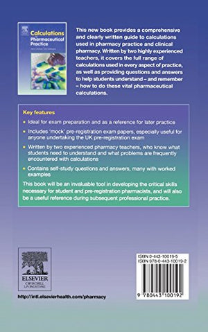 Calculations for Pharmaceutical Practice,Used
