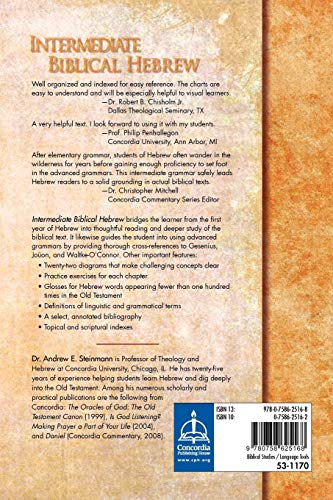 Intermediate Biblical Hebrew,Used