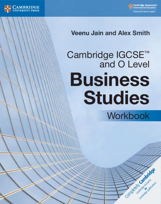 Cambridge IGCSE and O Level Business Studies Workbook (Cambridge International IGCSE),Used