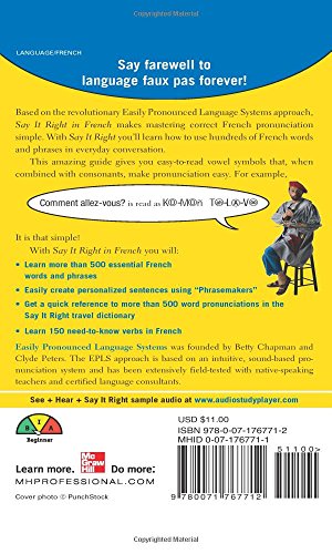 Say It Right In French, 2Nd Edition (Say It Right! Series)-new
