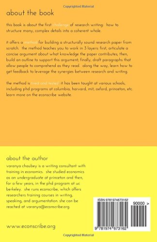 The Little Book of Research Writing,New