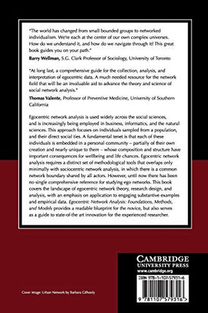 Egocentric Network Analysis: Foundations, Methods, and Models (Structural Analysis in the Social Sciences, Series Number 44),Used