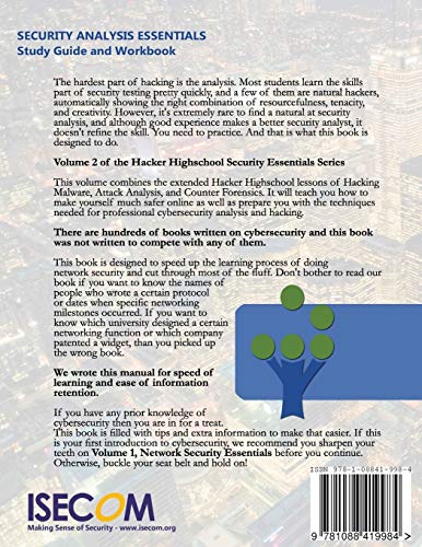 Security Analysis Essentials: Study Guide and Workbook  Volume 2 (Securiy Essentials Study Guides & Workbooks),Used