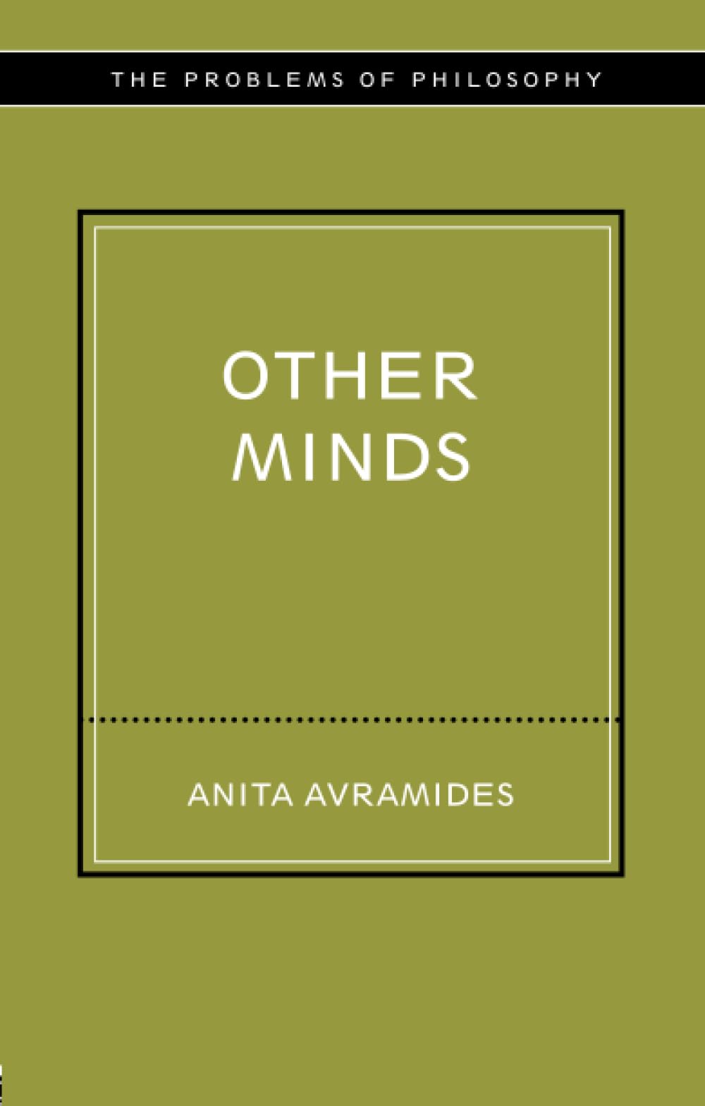 Other Minds (Problems Of Philosophy),New