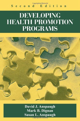 Developing Health Promotion Programs,New