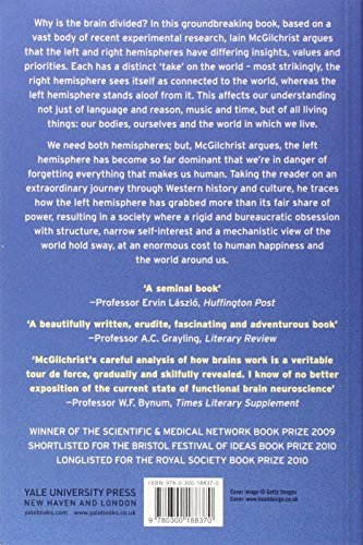 The Master And His Emissary: The Divided Brain And The Making Of The Western World,Used