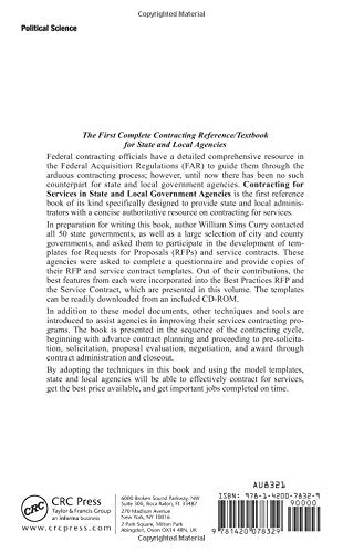Contracting for Services in State and Local Government Agencies (Public Administration and Public Policy),Used
