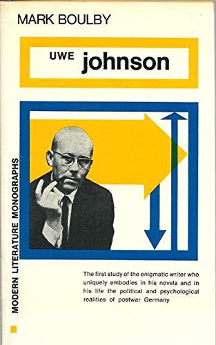 Uwe Johnson (Modern Literature Monographs),Used