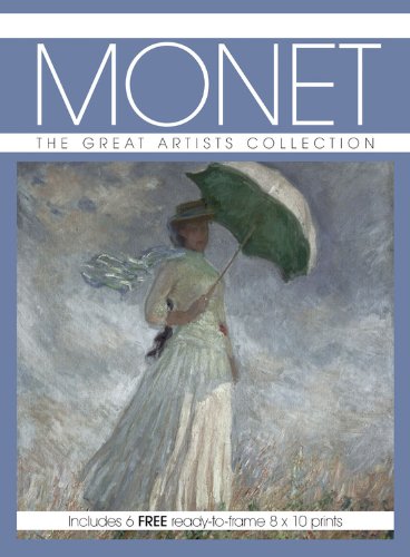 Monet: The Great Artists Collection, Includes 6 Free Readytoframe 8 X10 Prints (Great Artists Collection Print Pack)