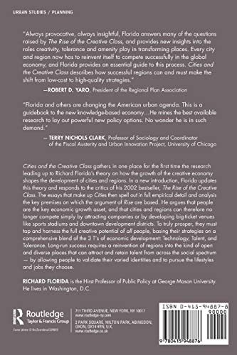 Cities And The Creative Class,New