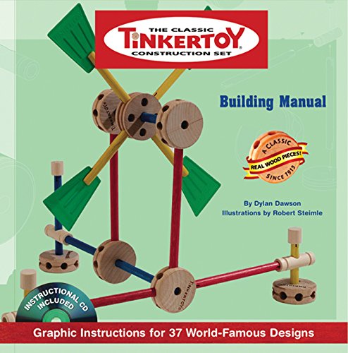 Tinkertoy Building Manual: Graphic Instructions For 37 Worldfamous Designs,Used